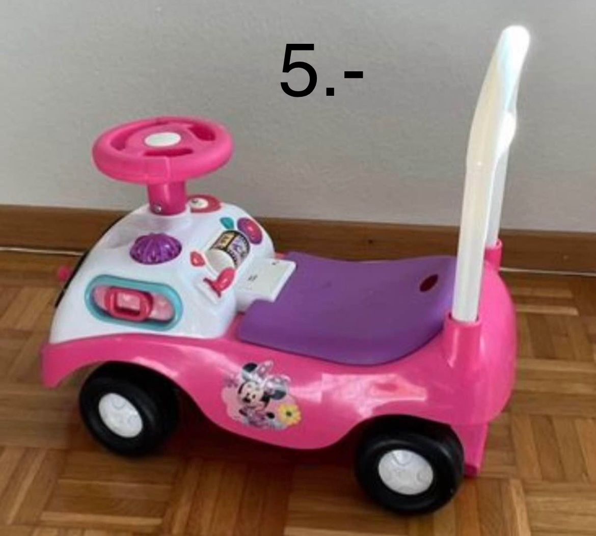 Disney Veicoli per bambini: Minnie Mouse Rutschauto – Usato da Adliswil venduto da sil_v8dy 1