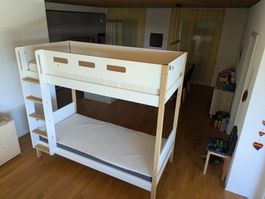 Flexa NOR Maxi Etagenbett Eiche/weiss