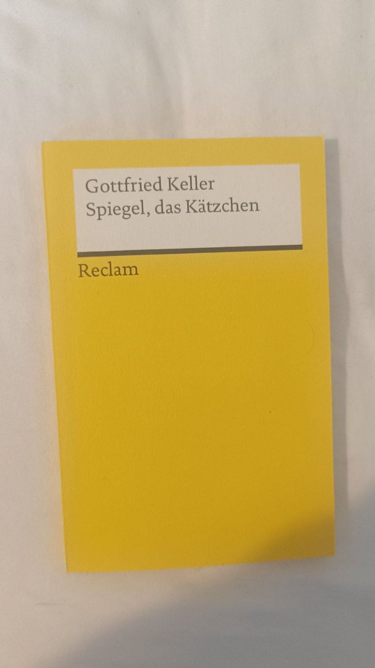 Libri: Spiegel, das Kätzchen / Gottfried Keller – Usato da Feuerthalen venduto da SeMiUnt