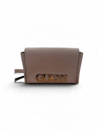 GUESS Umhängetasche Beige/Rosé  Ungetragen