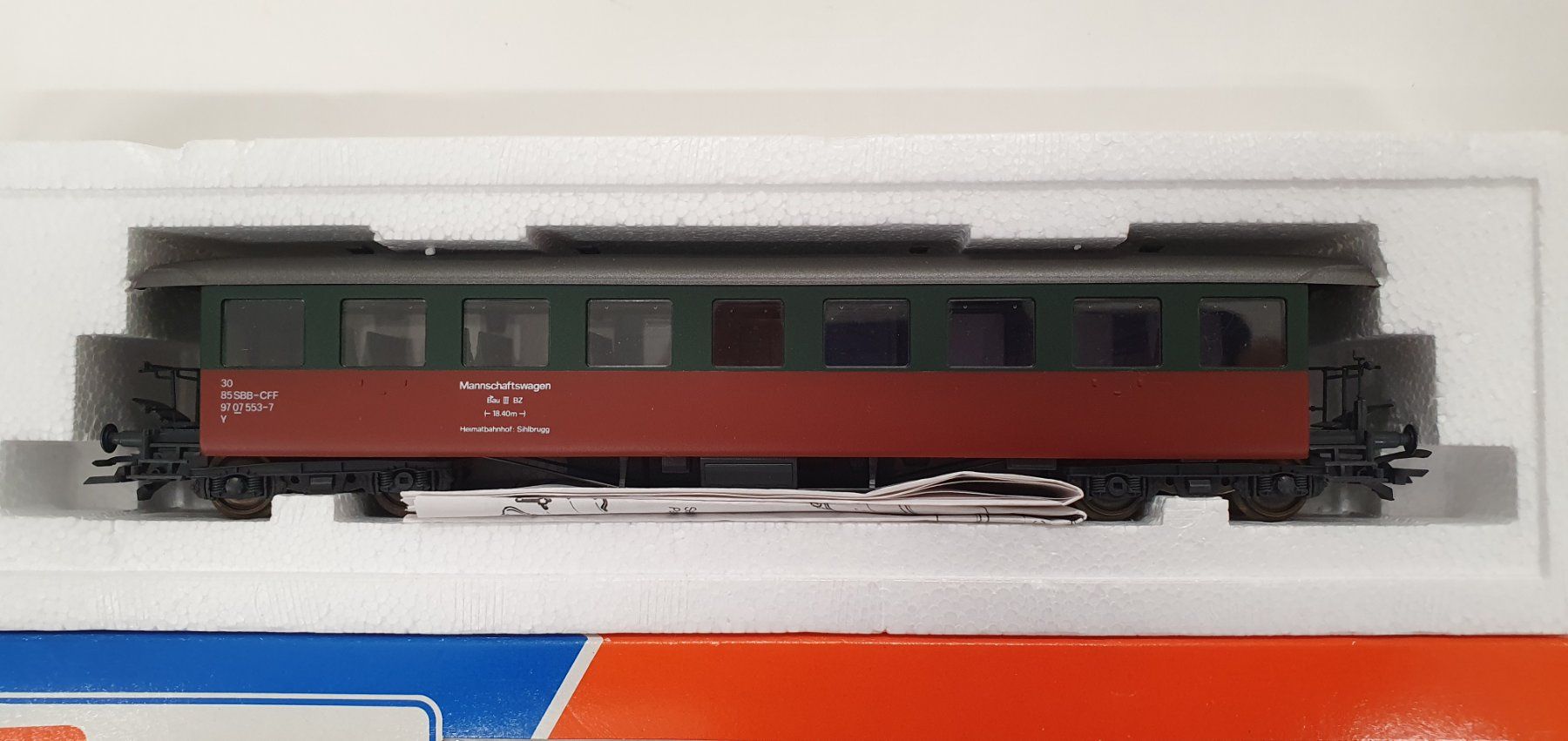 Modelleisenbahnen: RUCO / Roco 15034 SBB Y Mannschaftswagen – Neu und originalverpackt aus Würenlos von jub_nd5j 2