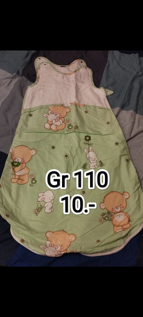 Fillikid Sacchi a pelo: Schlafsack Gr. 110 Bärchen – Usato da Wangs venduto da Gabrill