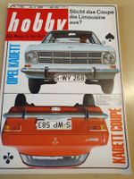 Hobby 7/66 Opel Kadett Luftkissenboote Tonband xb