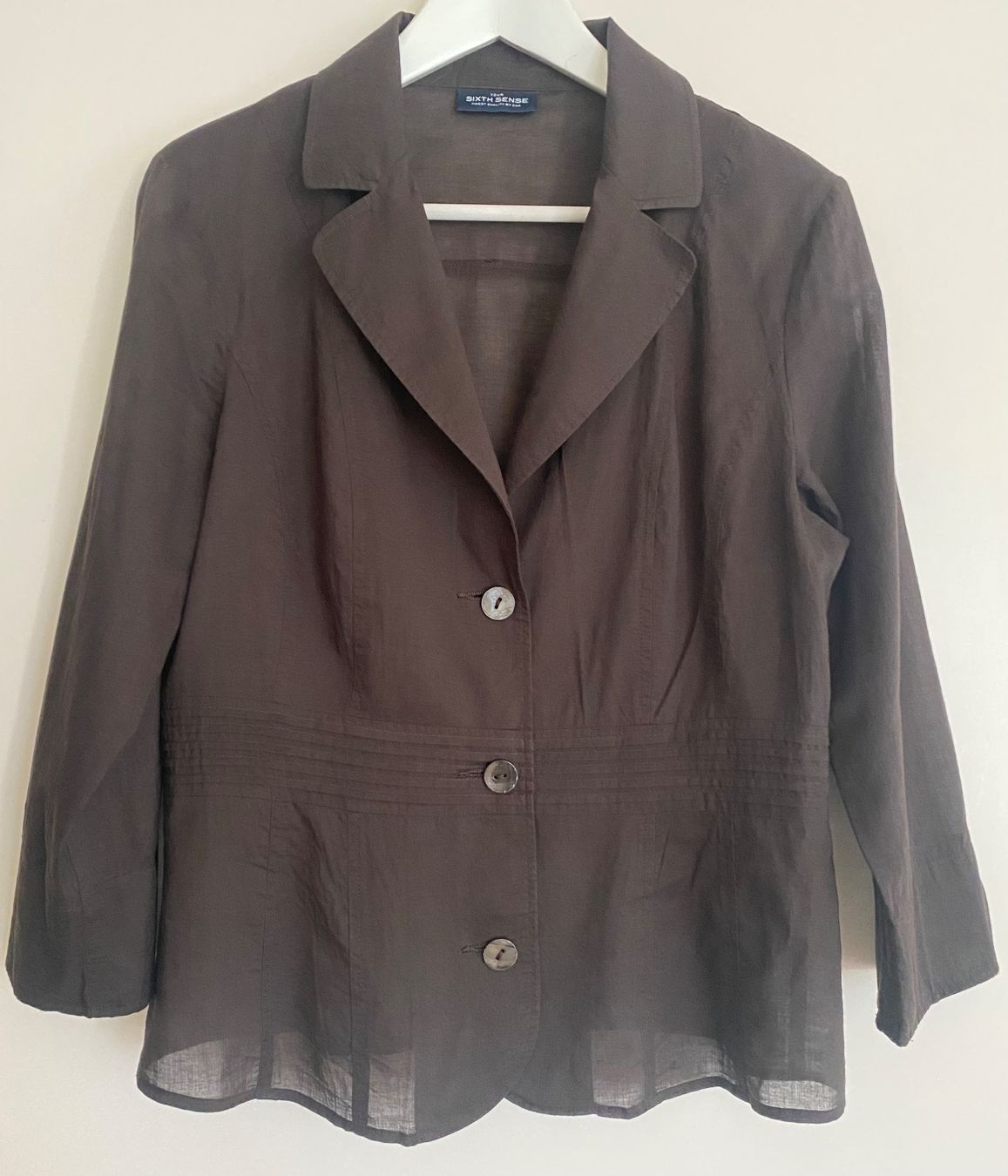 C&A Jacken: Jacke, Braun, transparent, Gr. M/L – Gebraucht aus Zürich von Maria2021