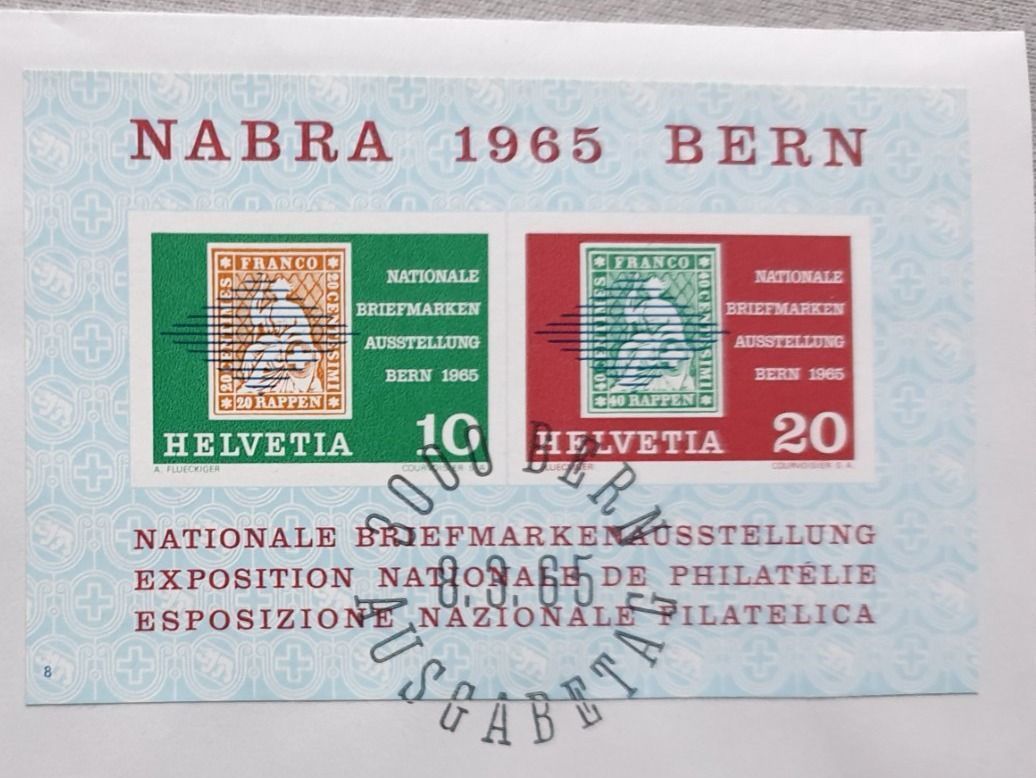 Tutti i francobolli: (526) NABRA 1965 BERN – Usato da Schwarzhäusern venduto da Inot3 1