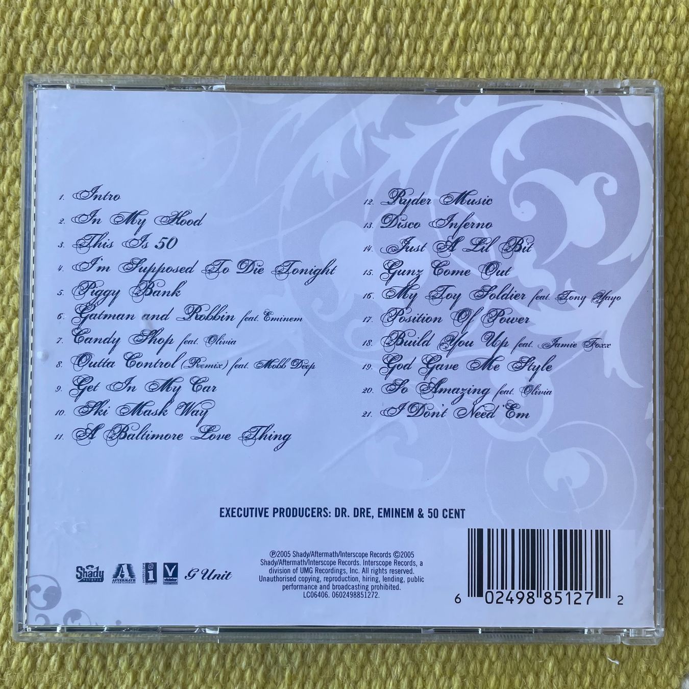 CD: 50 CENT-THE MASSACRE – Usato da Rorschacherberg venduto da CD-Roli 1