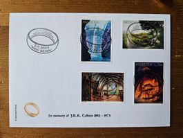 FDC 50. Todestag John Ronald Reuel Tolkien mit Voll-ET