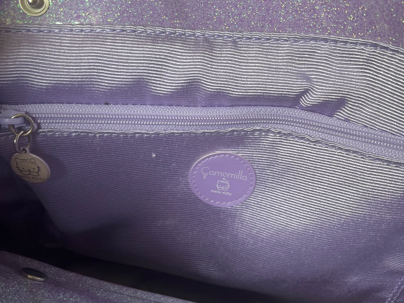 Hello Kitty Borse & Zaini: Hallo kitty lila tote bag – Usato da Rüschlikon venduto da ant_5v7g 3