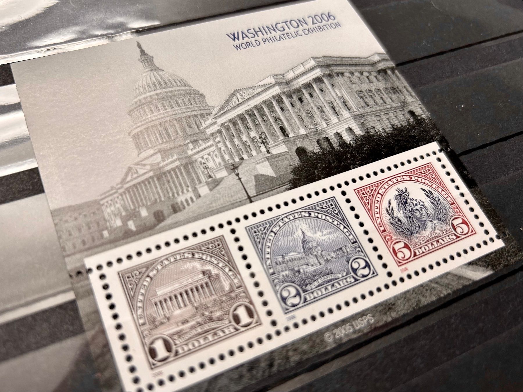Tutti i francobolli: Kleinbogen, Washington 2006 World Philatelic Exhibition – Nuovo (secondo la descrizione) da Braunau venduto da Duczelli 2
