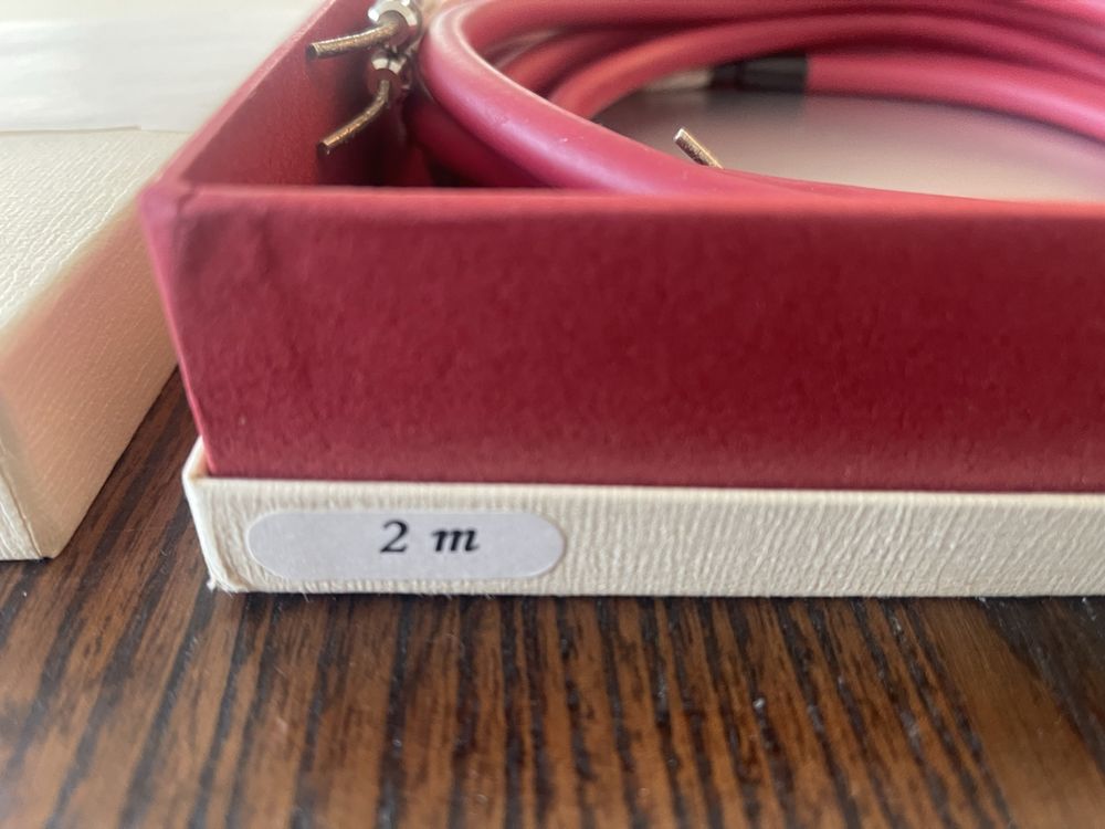 Cavi: KSL-SPz Silver Speaker Cable - Audio note / Kondo Japan – Nuovo (secondo la descrizione) da Wald ZH venduto da RivaAudioEmotions 8