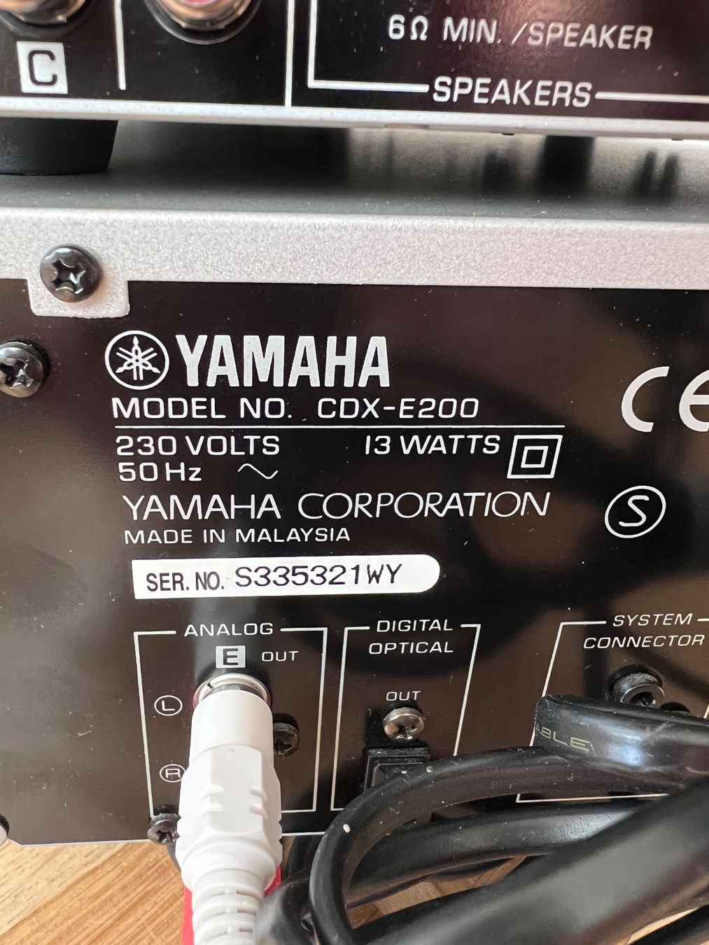 Yamaha Audio- & Mediensysteme: Yamaha Stereoanlage CDX-200 – Gebraucht aus Dübendorf von Charlie03 3