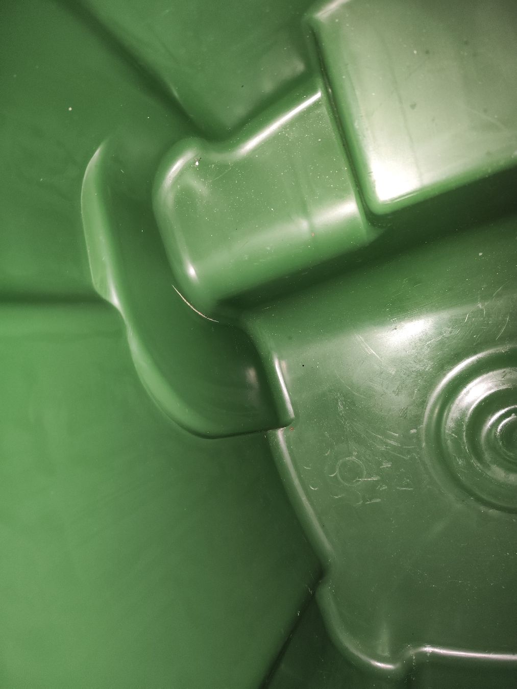 Altro per Ufficio & Commercio: Faserplast Rollabfallbehälter grün 240 l 109 cm – Usato da Kriens venduto da Xonox 7