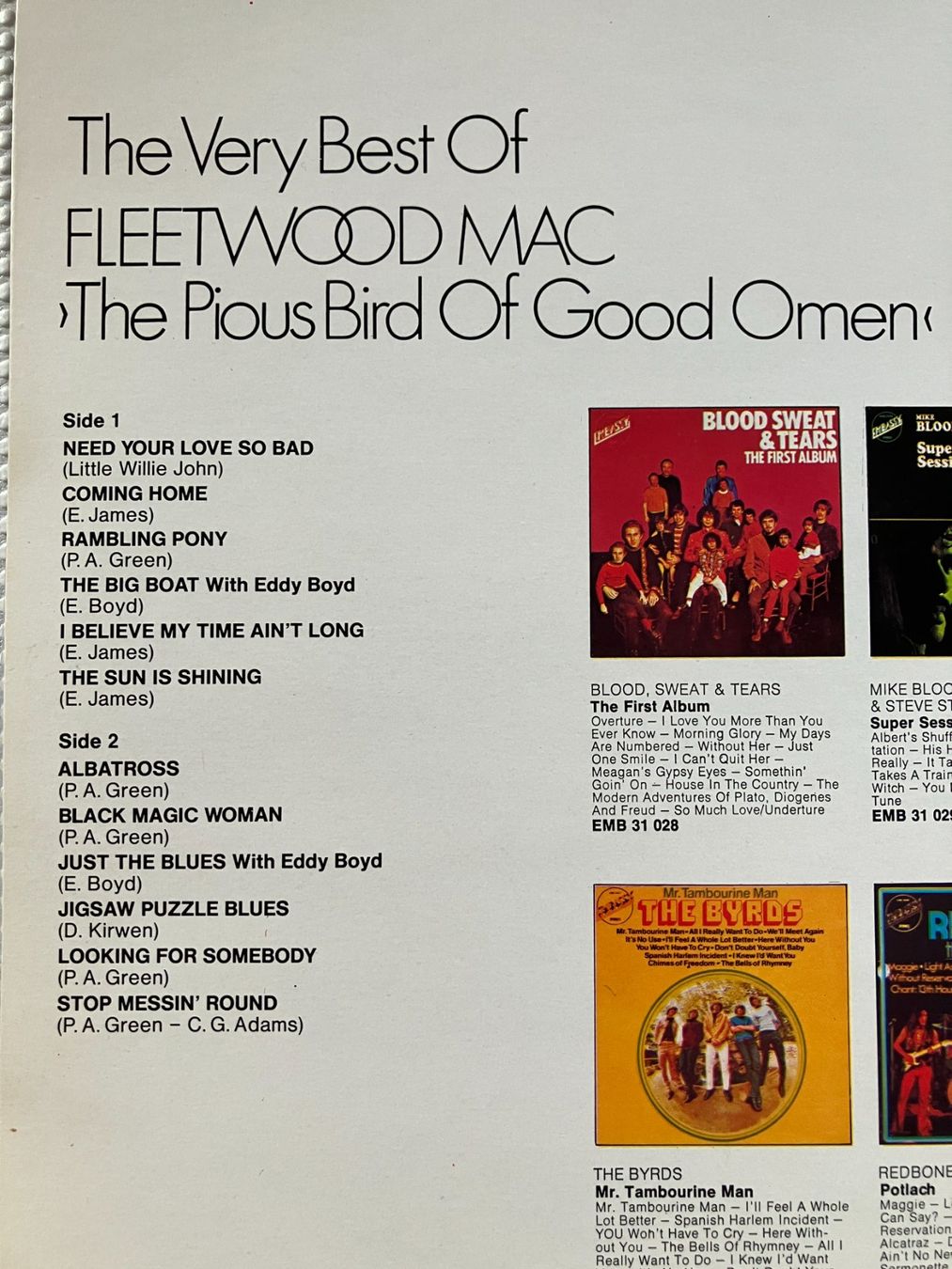 Dischi in vinile: Fleetwood Mac – Usato da Aarwangen venduto da Jukebox3 3