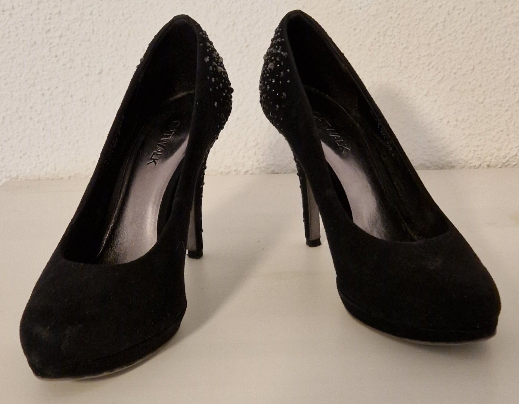 Chaussures femmes: schwarze High Heels, Grösse 38, CATWALK – Neuf (Voir description) à Menziken par chs_xd76