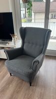 STRANDMON Ohrensessel – Grau (IKEA)