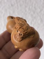 Japon netsuke en bois de cerisier,objet traditionnel