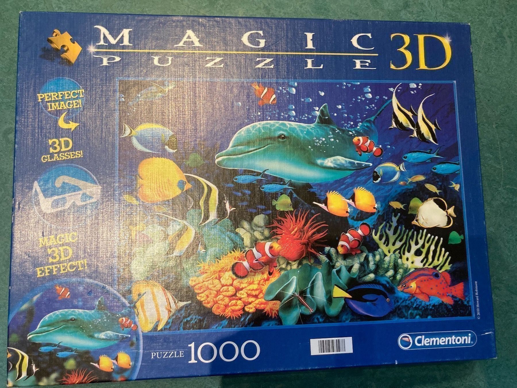 Puzzle: 3D Puzzle Clementoni 1000 Teile – Usato da Sargans venduto da Pacor