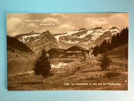 La Comballaz et vue sur les Diablerets