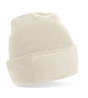 UGi Premium Strickmütze mit Patch zum bedrucken