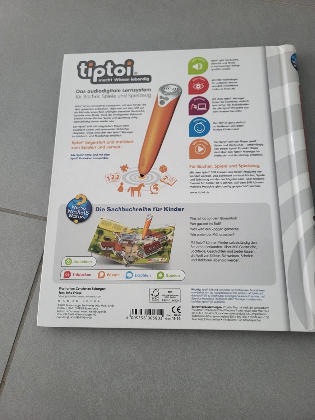 Tiptoi Spiele: Tip Toi Buch Bauernhof entdecken – Gebraucht aus Boswil von i12i 2