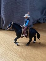 Schleich Westernreiter mit schwarzem Pferd