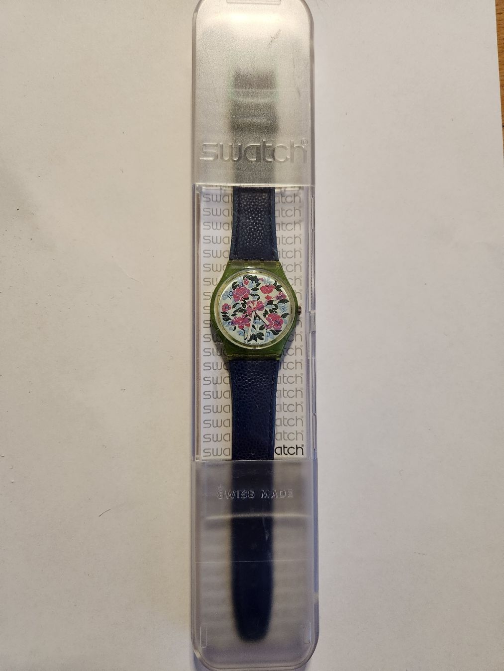 Swatch Orologi: Montre Swatch Fiori Viola Full Set – Usato da Territet venduto da Cenh 2