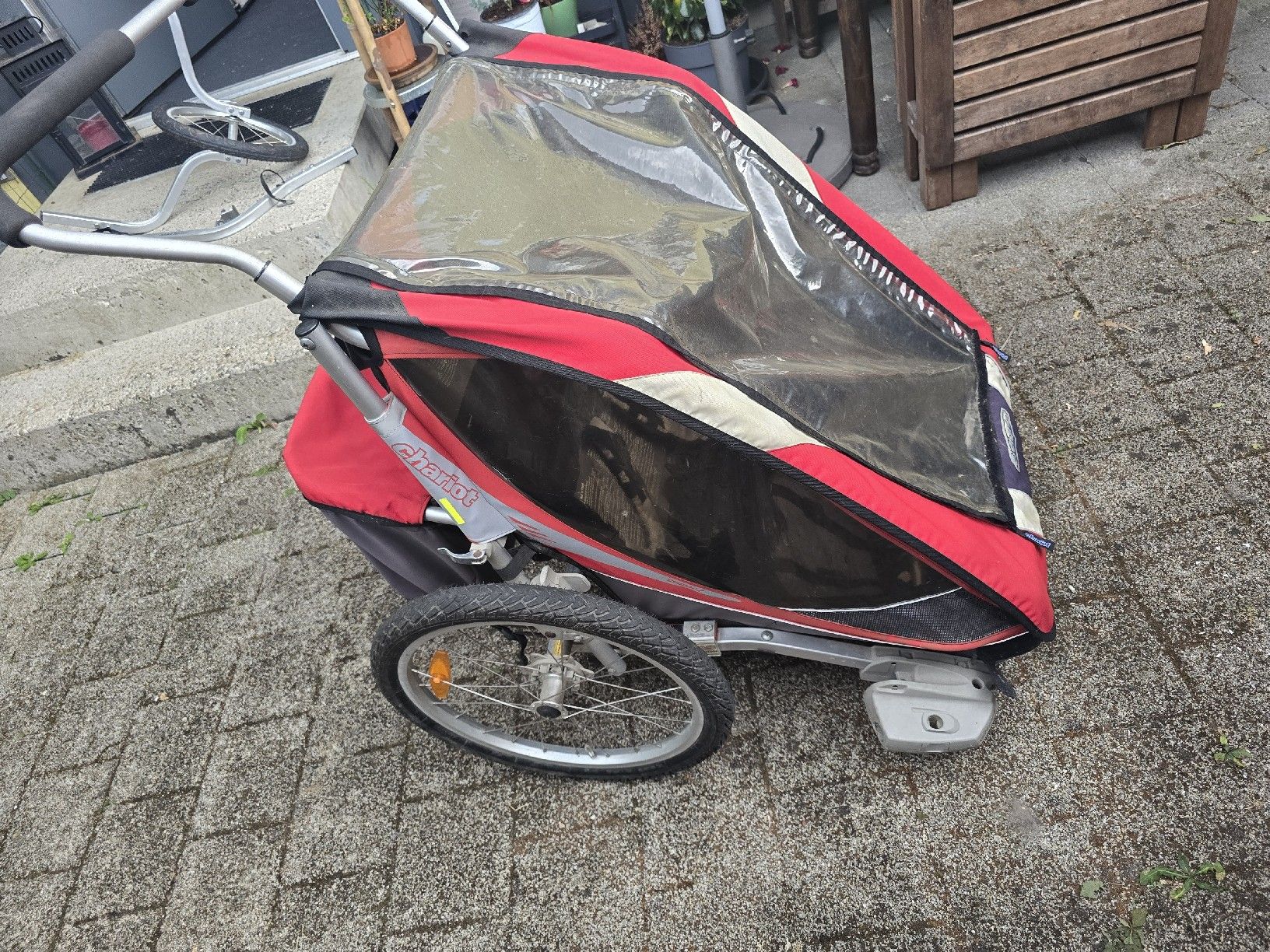 Thule Rimorchi: Veloanhänger Chariot Cougar 2  – Usato da Dübendorf venduto da jep76 1