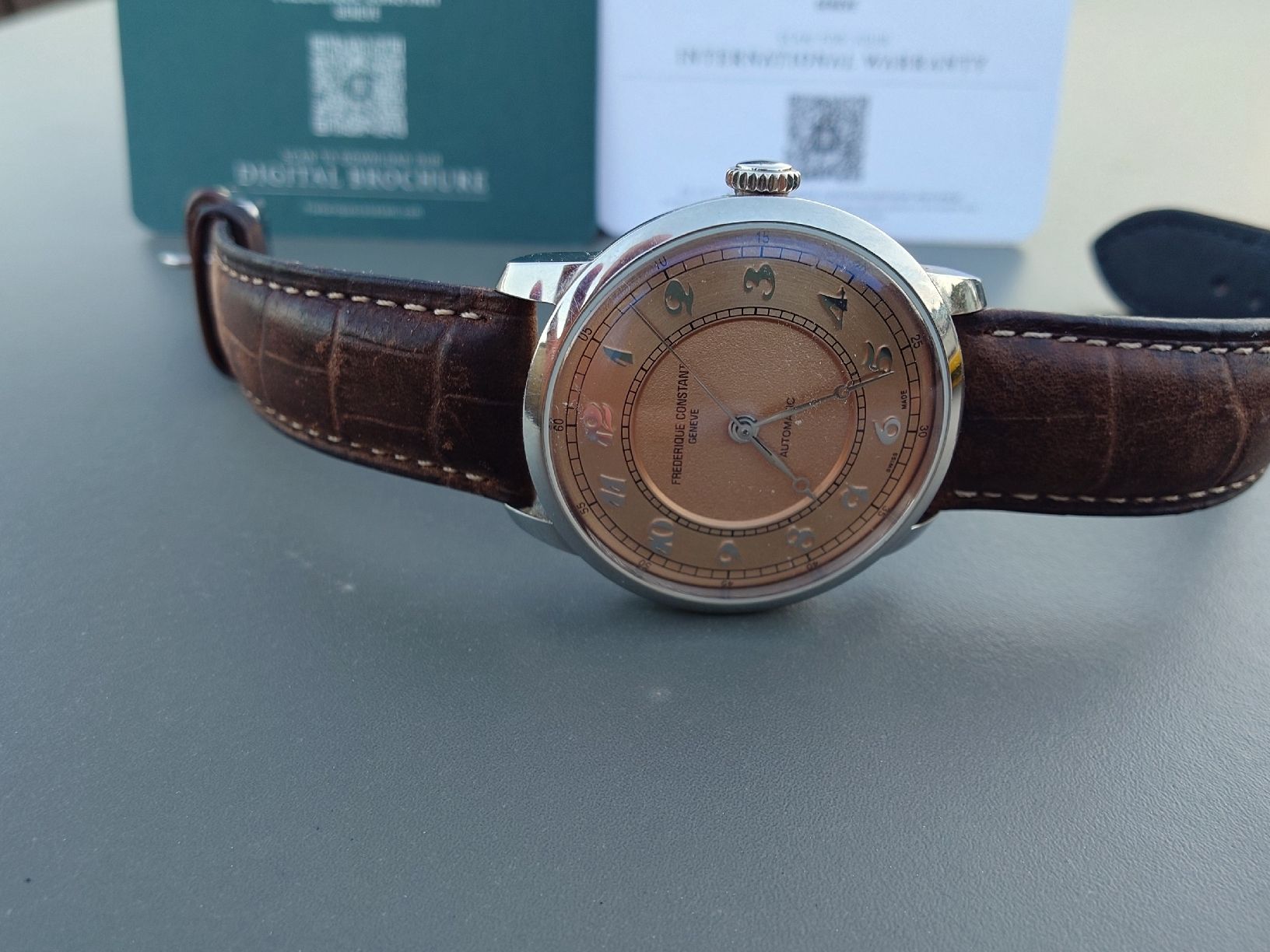 Frederique Constant Montres: Frederic Constant automatic Herrenuhr, neuwertig – Neuf (Voir description) à Biel/Bienne par Tomkojak 2