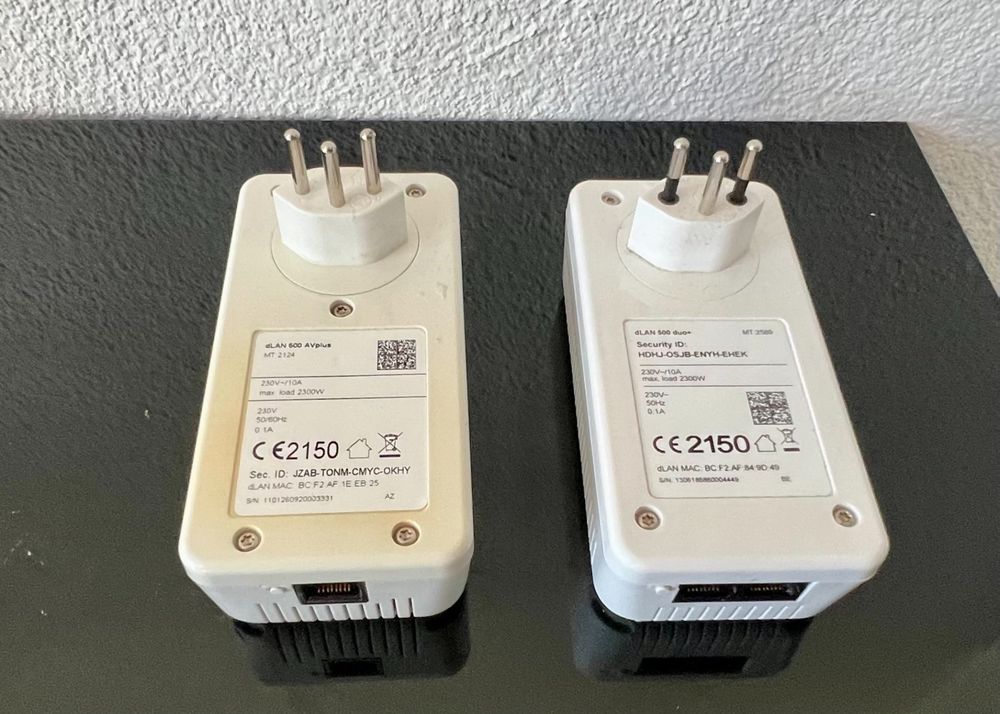 2x devolo ️ 1x dLAN500 duo+ sowie 1x dLAN 500 AVpus (Gebraucht) in ...