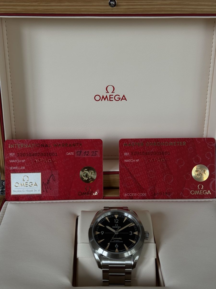 Omega Uhren: Omega Seamaster Railmaster 40mm Ref. 220.10.40.20.01.001 – Neu und originalverpackt aus Horw von Taylor-Collection 6