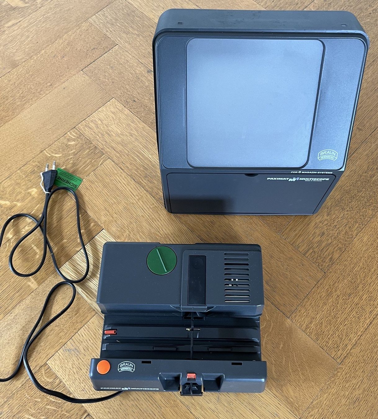 Lettore multimediale portatile: BRAUN PAXIMAT Multiscope 2000 (manque une pièce) – Usato da Lausanne venduto da charlie_lau24 1
