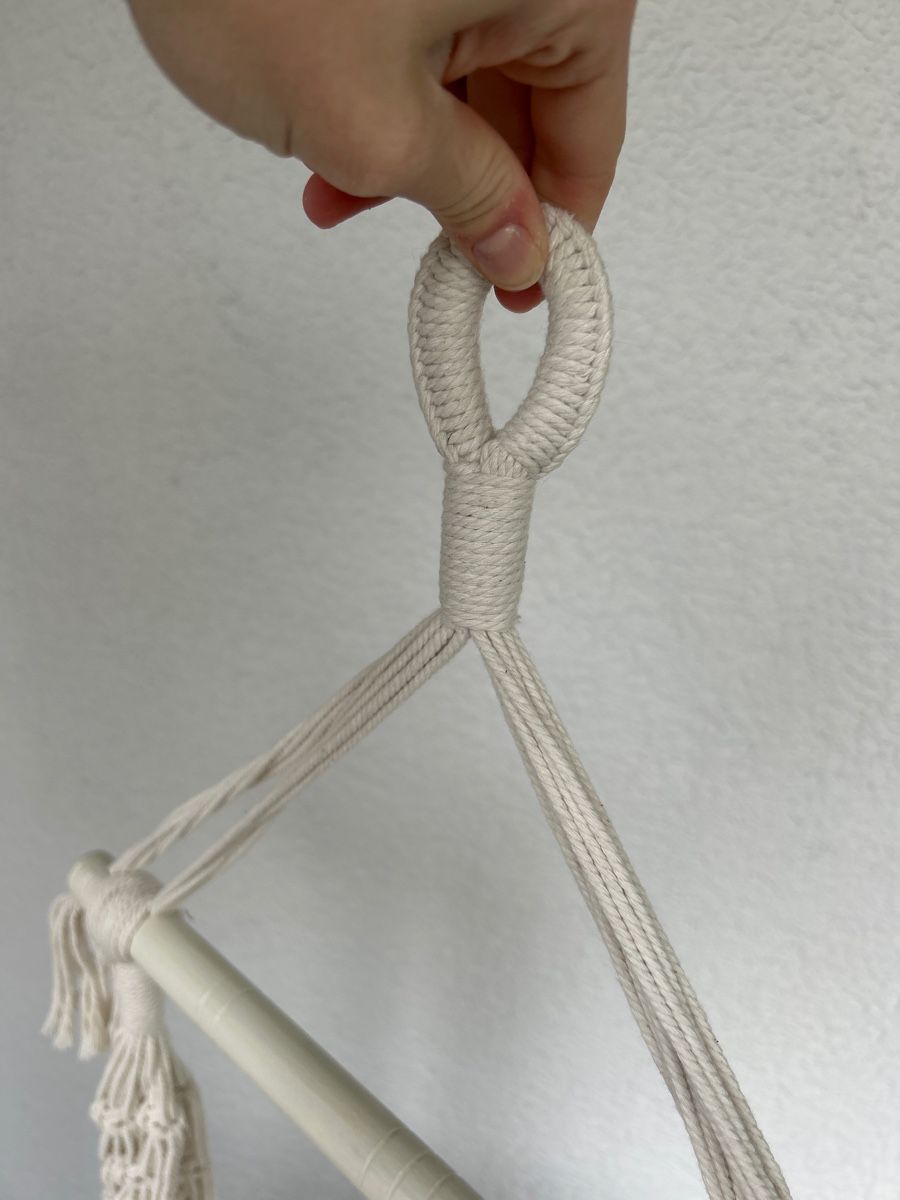 Poltrone pensili da giardino: Hängesessel Kleinkind Makramee weiss – Nuovo (secondo la descrizione) da Solothurn venduto da frannnnca 2
