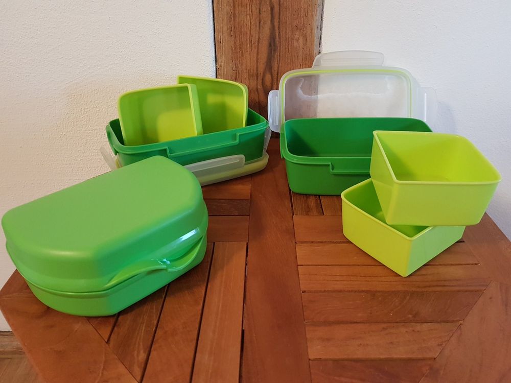 Wunderbar Tupperware Brotdose Gro Fotos