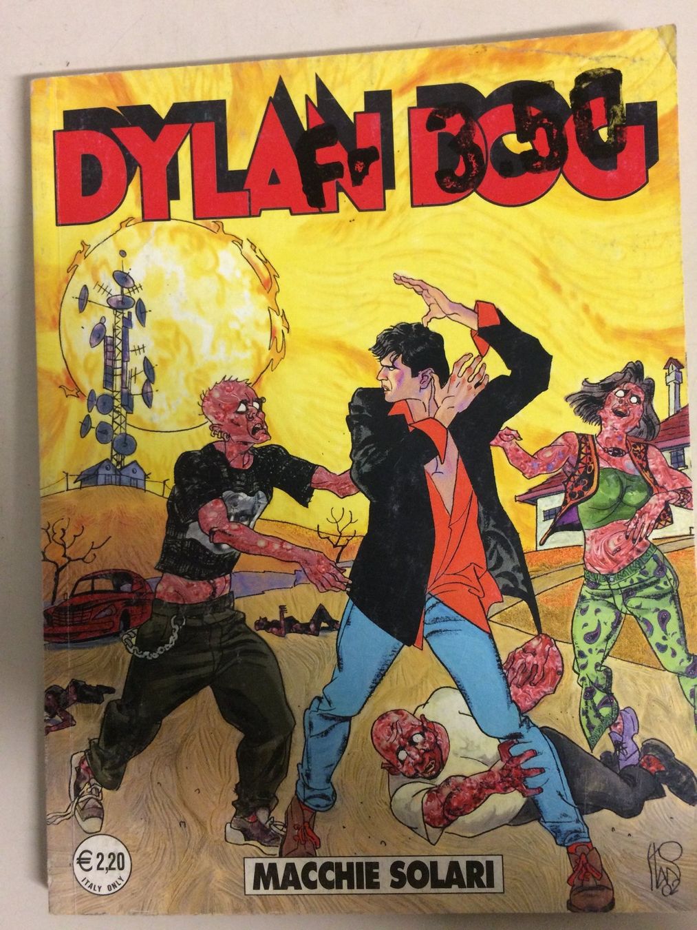 BD: DYLAN DOG  # 192 MACCHIE SOLARI  Sergio Bonelli‪ 2002 – D'occasion à Vezia par Aquarius_Age