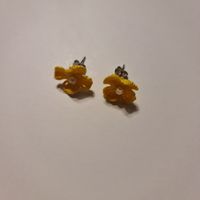Handgemachte Ohrstecker Blume