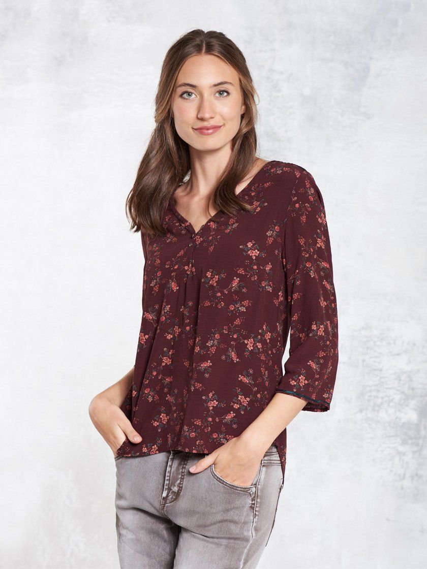 Nile Camicette: Nile Luxus Bluse mit Blumenmuster Rosen S – Nuovo (secondo la descrizione) da St. Gallen venduto da Hereplaysmusic 4