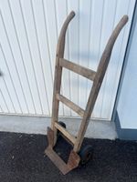 Diable ancien en bois et métal