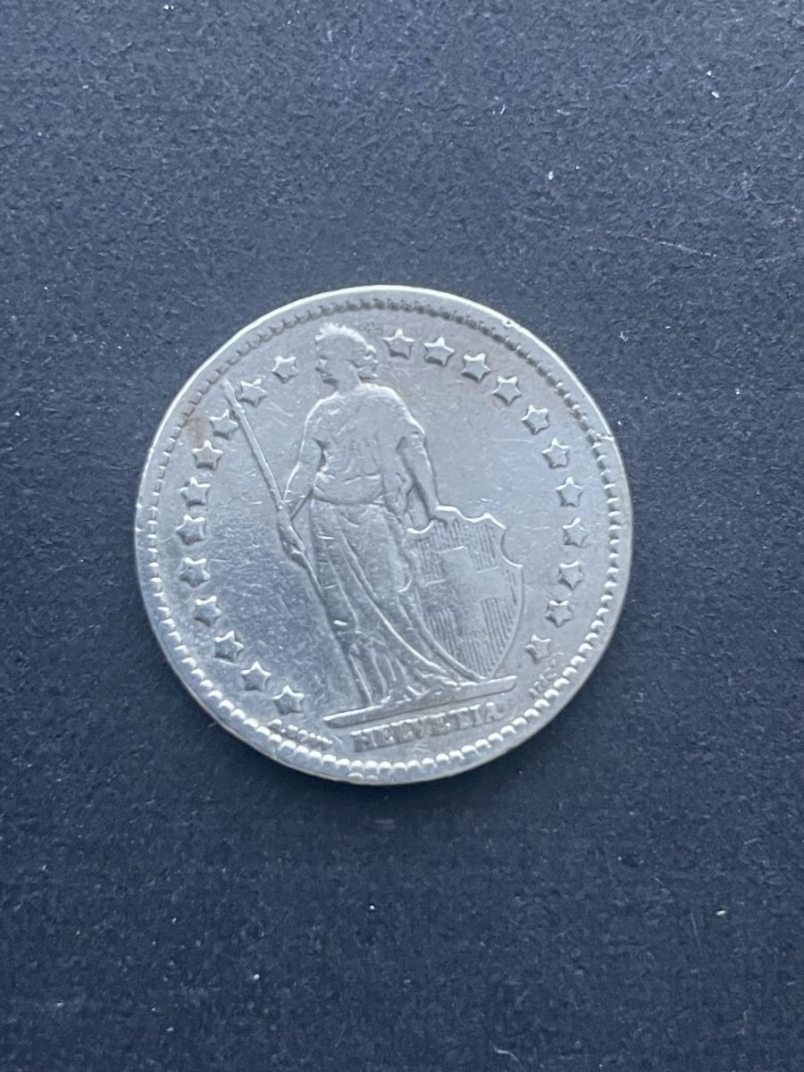 Tutti le monete: 1.- Silber CH Jahr 1920 – Usato da Meierskappel venduto da Hala03 2