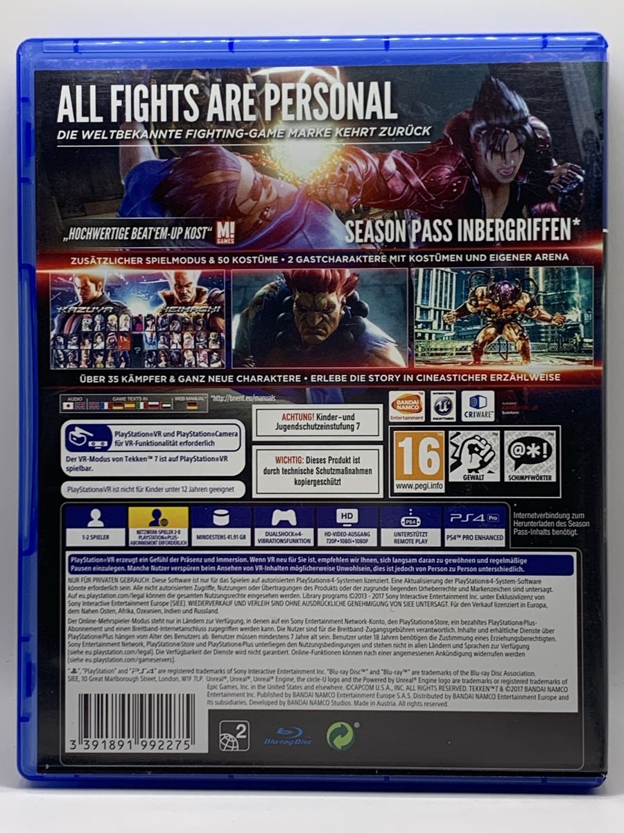 Sony Jeux: PS4 - Tekken 7 Deluxe Edition – D'occasion à Ostermundigen par RG-Collector 1