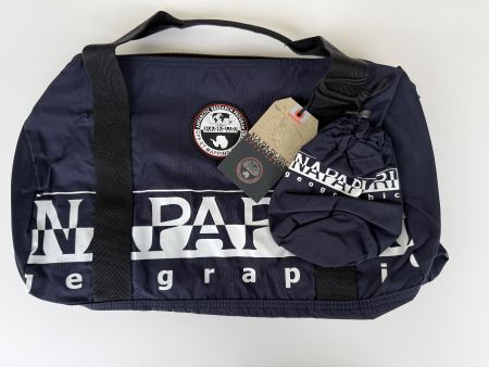 Reisetasche Napapijri Bering Pack 26.5L Blu Marine mit Logo