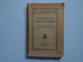 Rationelle Violintechnik - G. Koeckert - 1909