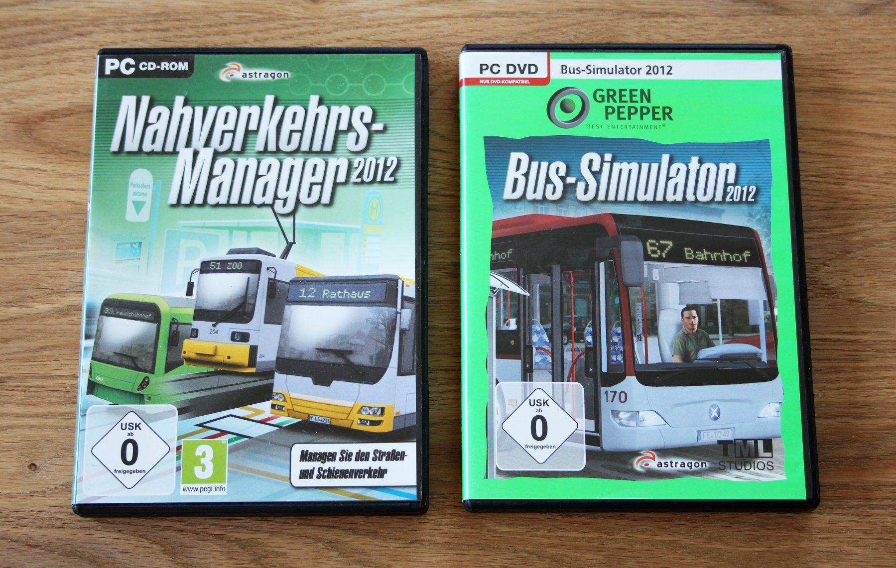 Giochi: Nahverkehrs-Manager + Bus-Simulator 2012 – Usato da Münchenbuchsee venduto da Chaoo