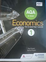 AQA A-level Economics 1 Textbook - For Year 1 and AS