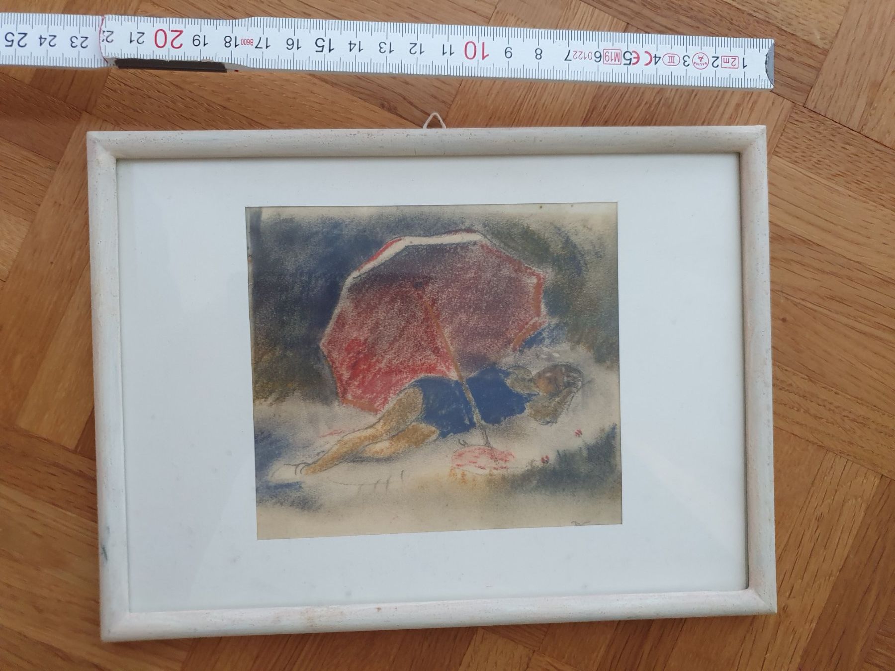 Poster & Bilder: Bild Frau am Strand 17x22 cm – Gebraucht aus Winterthur von Natascha_1994 2