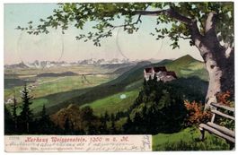 Kurhaus Weissenstein, gelaufen 1904