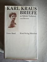 Karl Kraus Briefe - Sidonie Nadherney - Borutin - 1974