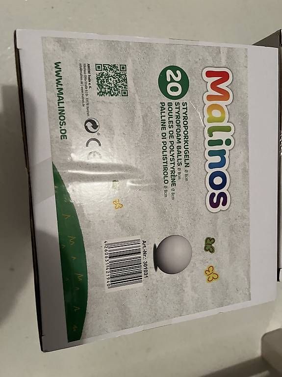 Kit bricolage: Malinos Styroporkugeln, verschiedene Grösse Durchmesser – Usato da Eschen venduto da 1sc_xgk7 3