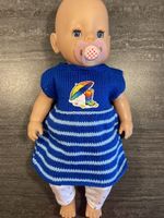 Puppenkleid mit Leggins, Gr. 43 cm, Baby Born u. a.
