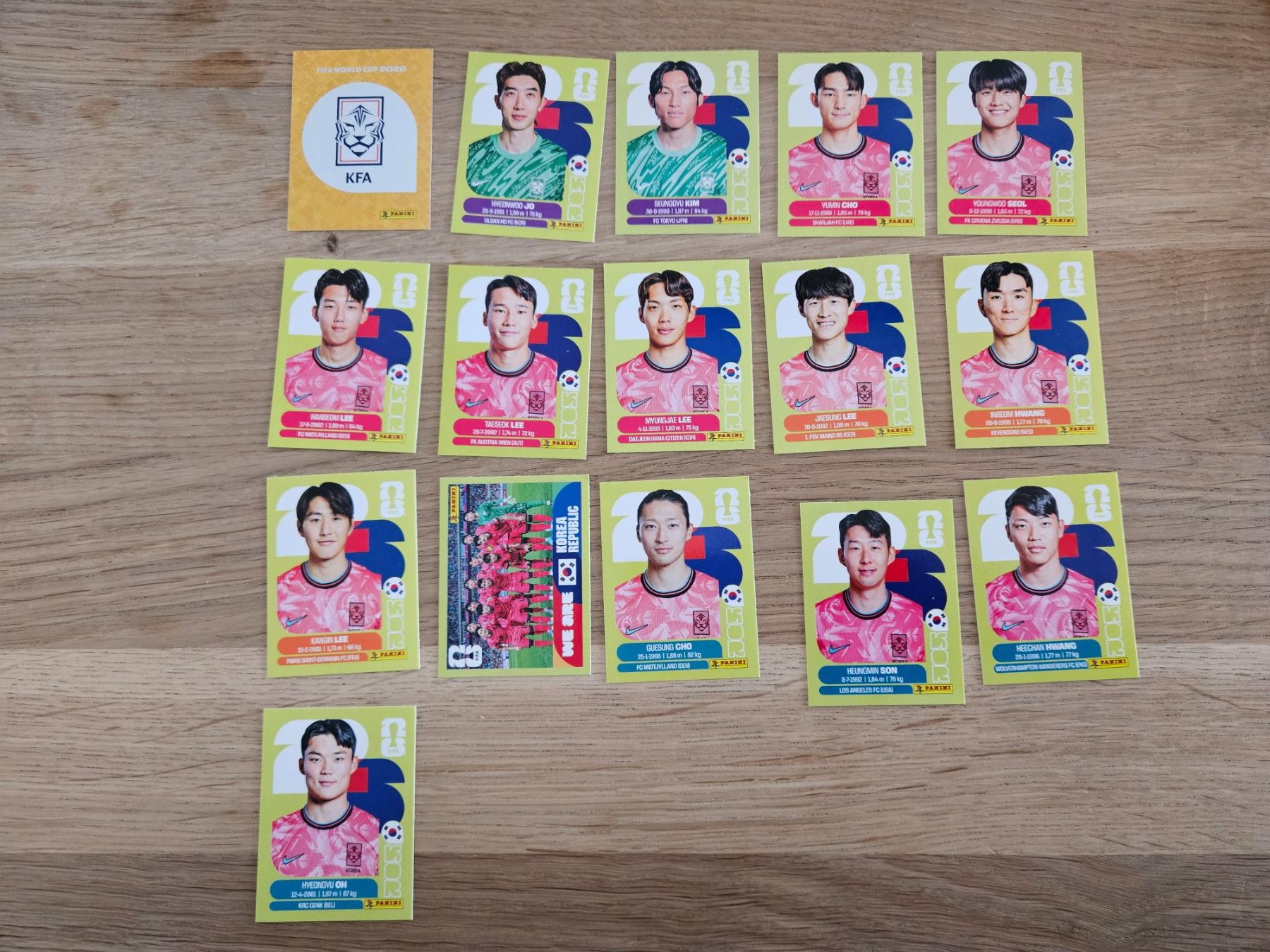 Panini Carte collezionabili: Panini WM 2026 KOR – Nuovo (secondo la descrizione) da Villars-sur-Glane venduto da Bolinot