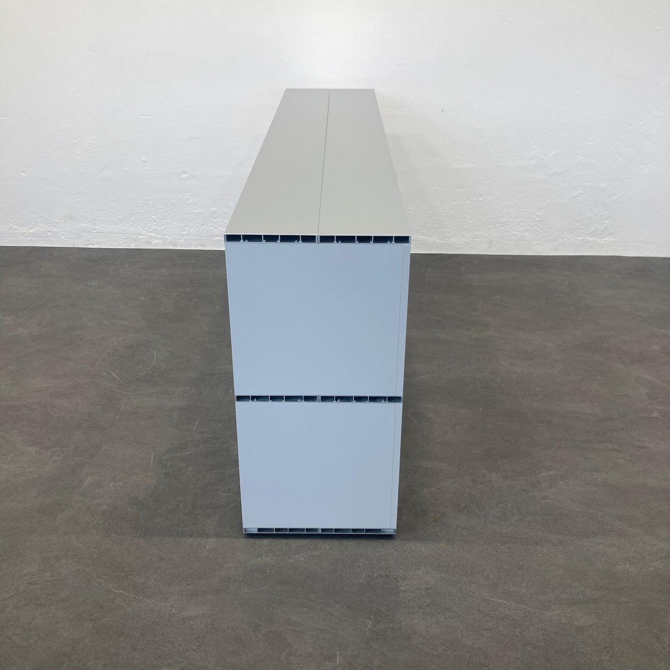 Scaffali: Denz D3 Sideboard 2-OH Hellgrau - 2000mm - ohne Schloss – Usato da Schönenwerd venduto da mcofficeshop 6